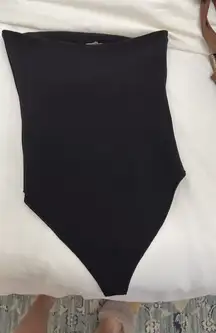 ZARA Contour Bodysuit Black