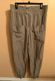 olive harem pant joggers