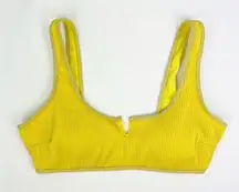 Hollister Yellow Bikini Top Medium