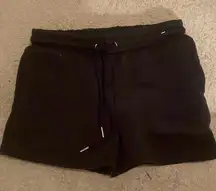 Black Sweatshorts