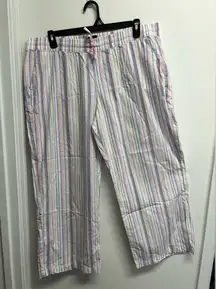 GAP Striped Multicolor Pants