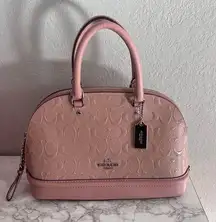 Coach  Mini Sierra Satchel In Signature Leather f27597