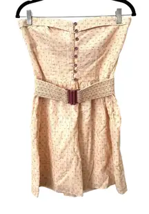 ZARA TRF Sleeveless‎ Belted Mini Dress Medium