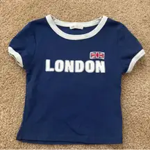 London crop top