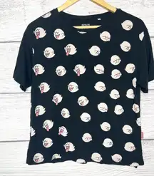 Super Rare Uniqlo NINTENDO Boo Ghost Black T-Shirt Unisex Size Small UTGP Artist