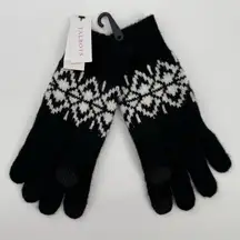 Talbots Women's Nylon Wool Blend Tech Touch Gloves NWT