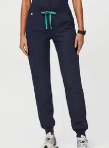 FIGS  Limited Edition Women's Navy Blue Zamora Freex Lined Jogger Scrub Pants XL