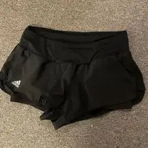 Adidas Black Shorts with Built in Spandex