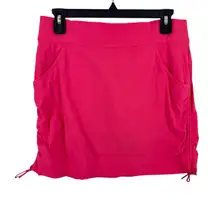 Columbia Omni-Shield Advanced Repellency Pink Nylon Athletic Mini Skirt Size M