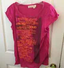 FINAL MARKDOWN Ladies dkny jeans tee large