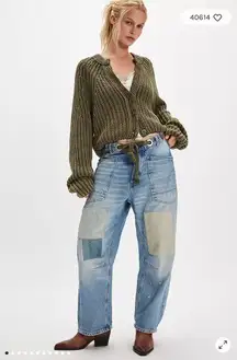 NWT We The Free Moxie Pull-On Barrel Jeans size 27 Free people