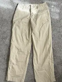 💜 a new day Women's Cream Khaki Chinos Dress Pants Slacks
