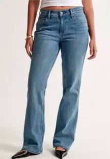 Abercrombie & Fitch Curve Love The Boot Low Rise Denim Jean Size 29S