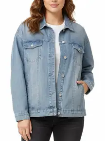 MUD PIE Classic Jeans Women's Jacket  size L