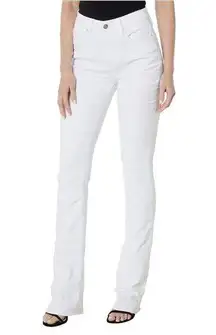 PAIGE Hourglass High Rise Bootcut Jeans Size 29 Tall Crisp White MSRP $225