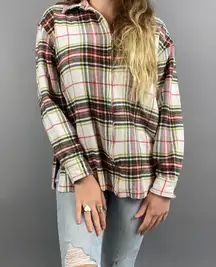 Denim & Co. Retro Flannel Shacket