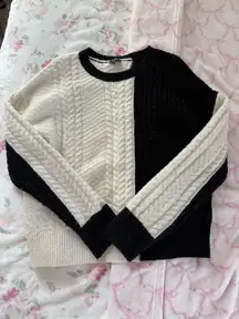 Black and White sweater from Express