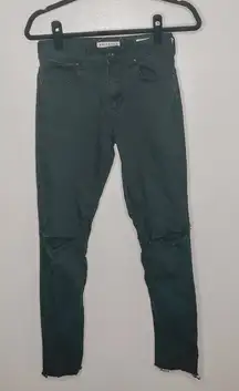 Bullhead |‎ Black Distressed Skinny Jeans 5