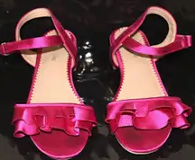 American Eagle Outfitters Hot Pink Ruffled Heels