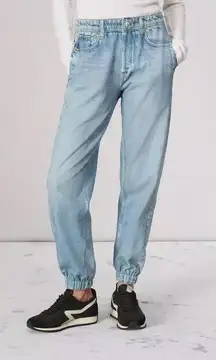 Rag & Bone Miramar Jogger Pants Kacy Light Wash XS