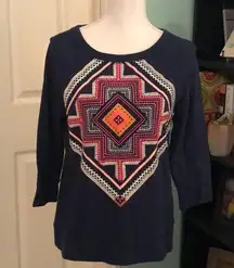 Merona  Super cute Aztec sweatshirt