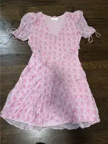 Love Shack Fancy Dress Mini Pink