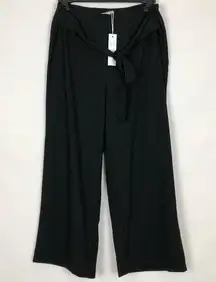 NWT GF Collection Black Cropped Pants Size 4