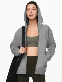 Lululemon All Yours Full Zip Hoodie Jacket Gray S