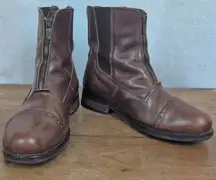Landi Italian Made Paddock Style Leather Boots Eu 41