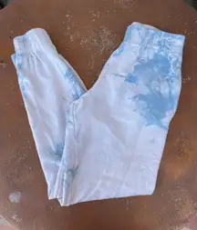 Frankie’s bikini tie dye blue sweatpants They fit more like an xs 