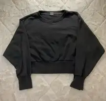 Dark grey cropped sweater