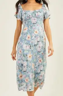 Altar’d State Floral Midi Dress