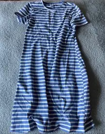 Free assembly small striped dress