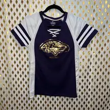 Ravens jersey NFL women’s bling sequin jersey size S