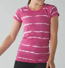 Lululemon Swiftly Tech Short Sleeve Crew Cranberry