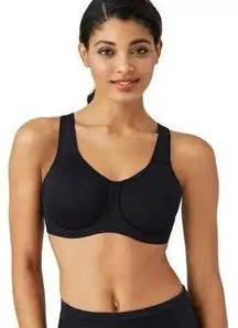 SOMA SPORT Underwire High Impact Sports Bra black 38DD