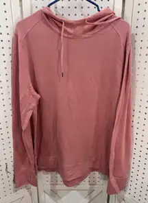 Athletic Works Hoodie Pullover Rose Pink Long Sleeve Casual Athleisure XL 16-18