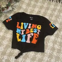 “Living my zest Life” T-shirt for Women Size L