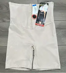 Miraclesuit High Waist Mid Thigh Nude Tan Shapewear Size XL‎