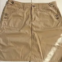 Bass Tan Knee-Length Pencil Skirt for Work