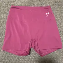 Gymshark Pink Biker Shorts 