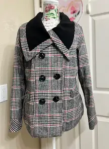 DollHouse gray and black coat size L