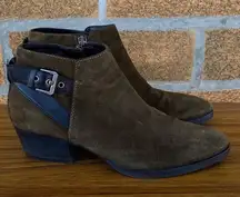 AQUATALIA Farin Olive Green Buckle
Booties 8