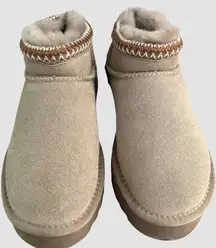 Mexx Mini Height Boots for Women 7.5 Grey New