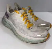 Hoka Clifton 8 Athletic Running Gym Training Shoes Women’s Sneakers Size 9B READ
