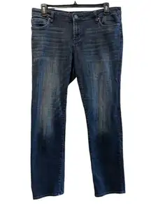 Kut from‎ the Kloth Catherine Boyfriend Blue Jeans Dark Wash Denim Size 14