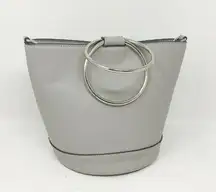 CoLab Grey Tote Bucket Bag