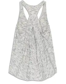 essential tank top Tiger Space Dye Black White sleeveless