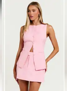 SHOWPO. - Desi skirt and top SET size 4 color pink