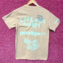 Justin Bieber Live With Your Boy New Years Eve Virtual Concert Tee Small